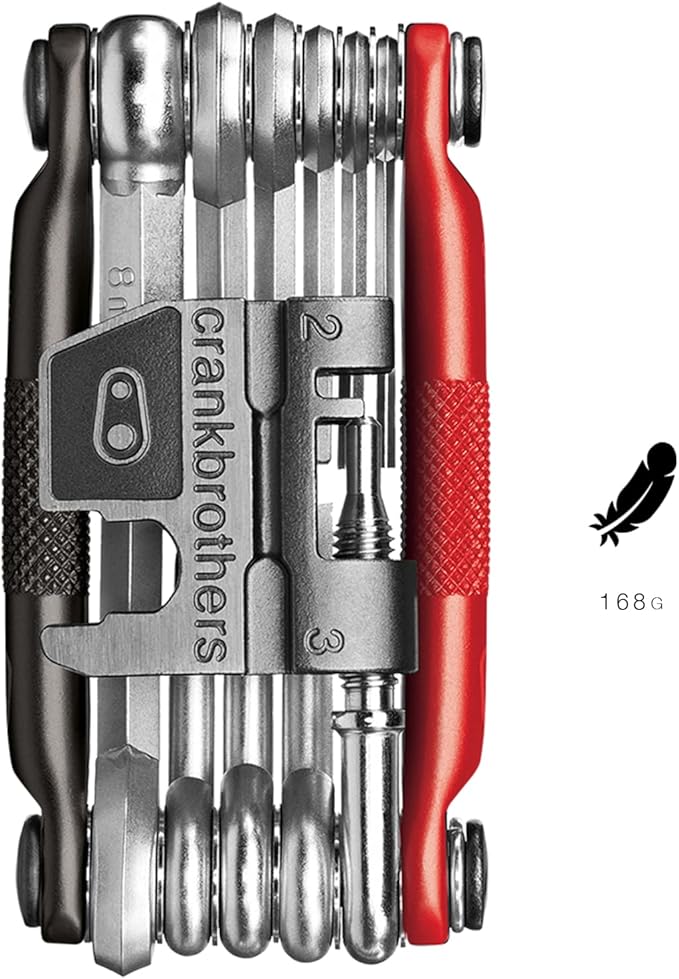Crankbrothers Multi Tool M 17 Matte Black Red