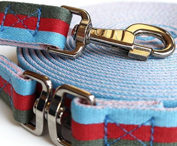 Premium Horse Training Lunge Line with Alloy Trigger Buckle for Accurate Equestrian Training of 26 Foot (8 Meters)