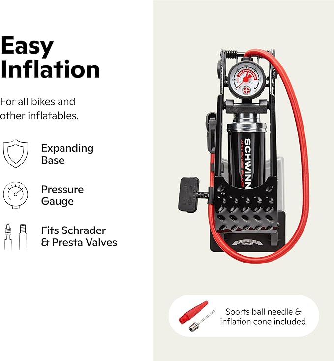Schwinn Foot Operated Bike Pump