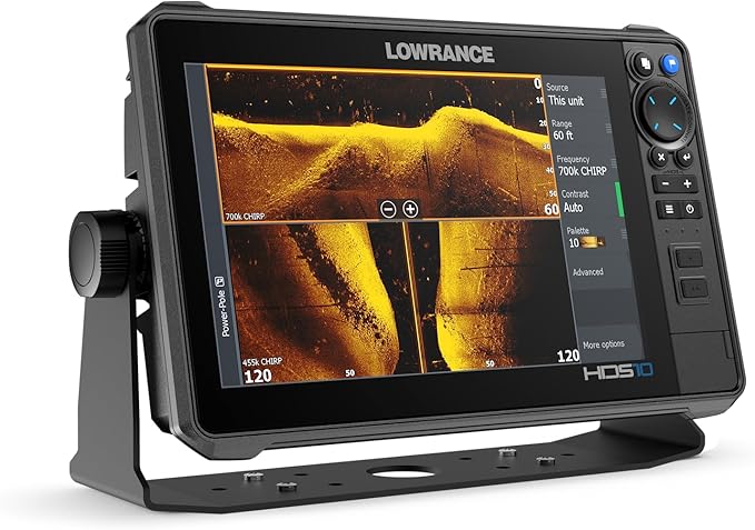 Lowrance HDS PRO Fishfinder/Chartplotter with Smartphone Integration and Preloaded C-MAP U.S. & Canada Charts