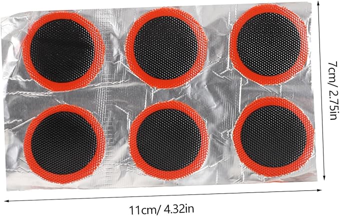 Comprehensive Bicycle Tire Repair Kit with Rubber Patches and Cold Vulcanizing Glue Portable Bike Repair Tool with Tire Levers for Quick Inner Tube Fixing for Outdoor Cycling
