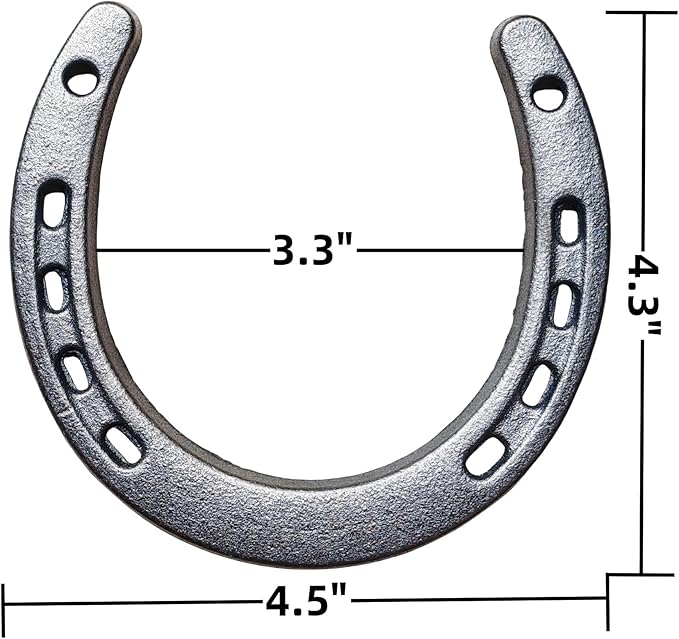 Desyeryamimi 8,12,24 PCS Horseshoe Wall Decor,Lucky Cast Iron Horse Shoes for Decorations,Crafts,Wedding,Birthday,Cowboy Party,Western Party Favors Supplies (12)