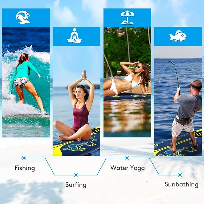 GiantexHawaiiSurfboard-Red