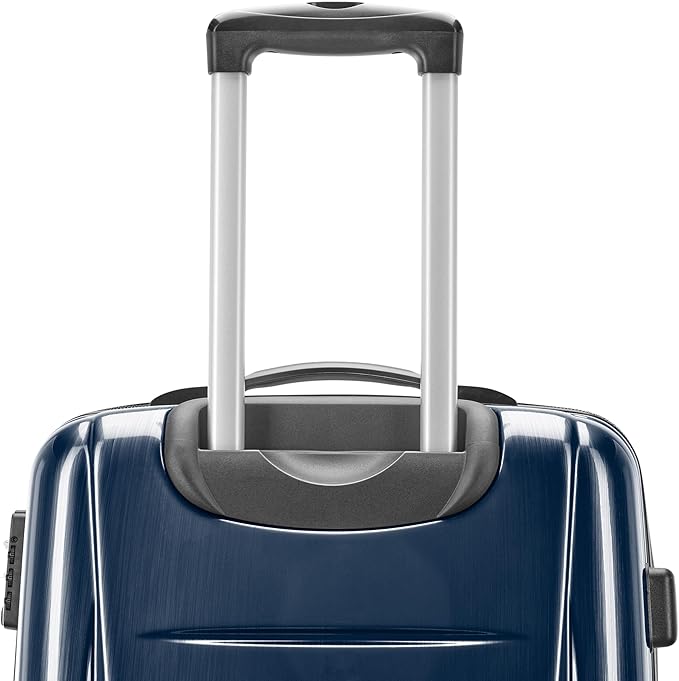 Samsonite Winfield 2 ハードサイド荷物 スピナーホイール付き、ネイビー、機内持ち込み20インチ