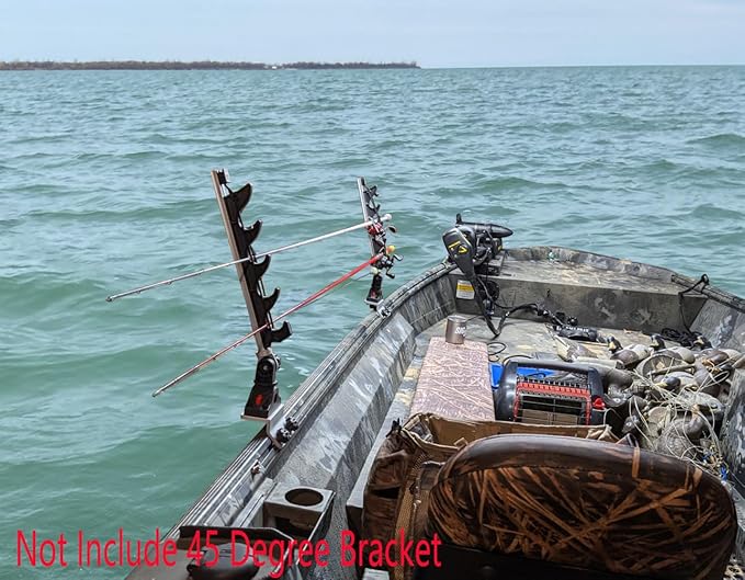 Brocraft Crappie Rod Holder/Transport Rack/Boat Rod Storage System