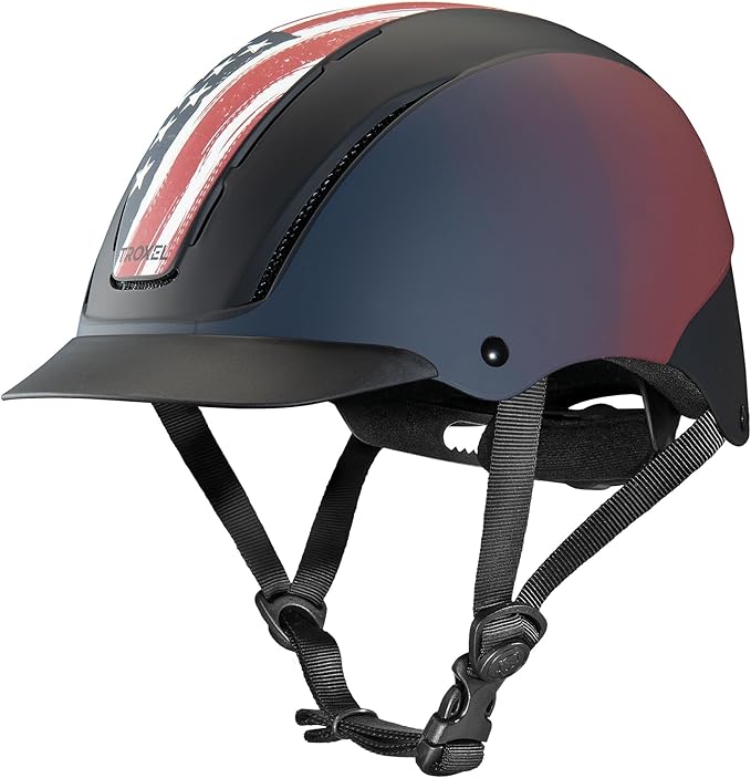 Troxel Spirit Full Coverage Horse Riding Helmet, Low-Profile Adjustable Design, Safety Horseback Riding Gear