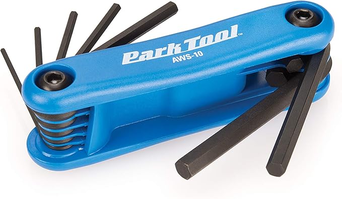 Park Tool AWS-10 Fold-Up Hex Wrench Set