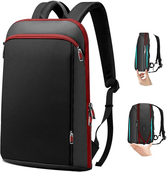 ZINZ Slim and Expandable 15 15.6 16 Inch Laptop Backpack Anti Theft Business Travel Notebook Bag with USB, Multipurpose Large Capacity Daypack for Men & Women,B01RD01