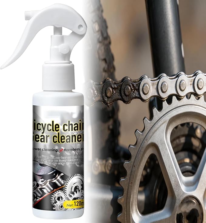 Deep-Cleaning & Rust-Resistant Bicycle Chain Cleaner, Motorcycle Cleaning Kitwith Chain Cleaner,Professional Bike Chain Cleaner Set for Clean All Bicycles (3)