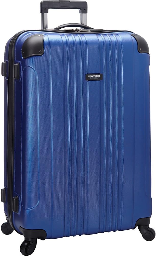 Kenneth Cole REACTION アウトオブバウンズ 軽量ハードシェル 4輪スピナーラゲッジ コバルトブルー 28インチ 受託手荷物