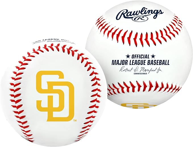 Rawlings | Official 2026 MLB Baseball with Team Logo | All 30 MLB Teams Available