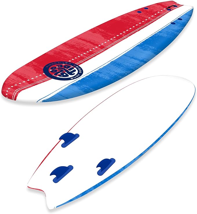 Foam Bloo Tide 6’ Swallow Tail Soft Surfboard