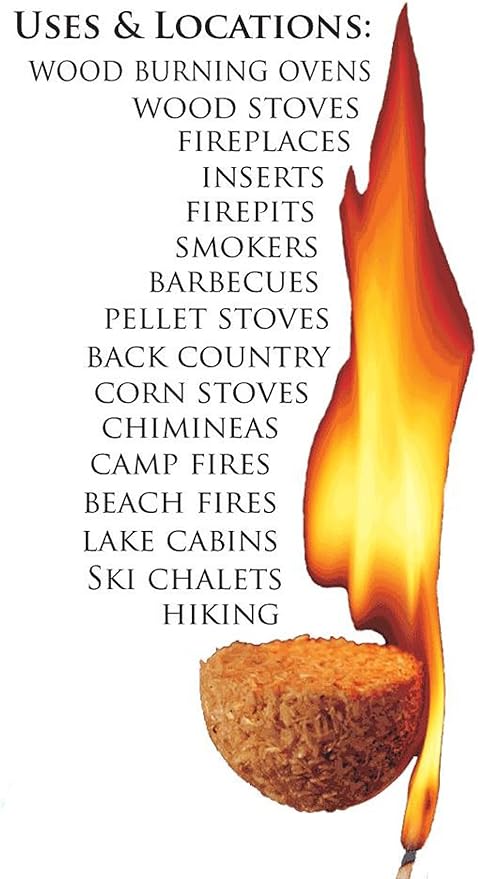 Lightning Nuggets N100SEB Super Economy Box Fire Starter,Tan Brown,100 Count (Pack of 2)