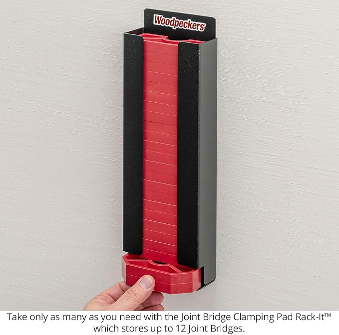 Woodpeckers Joint Bridge Clamp Pad Set, 12 Pack, USA Made, Keeps Boards Level and Equalizes Clamping Pressure - JB-22