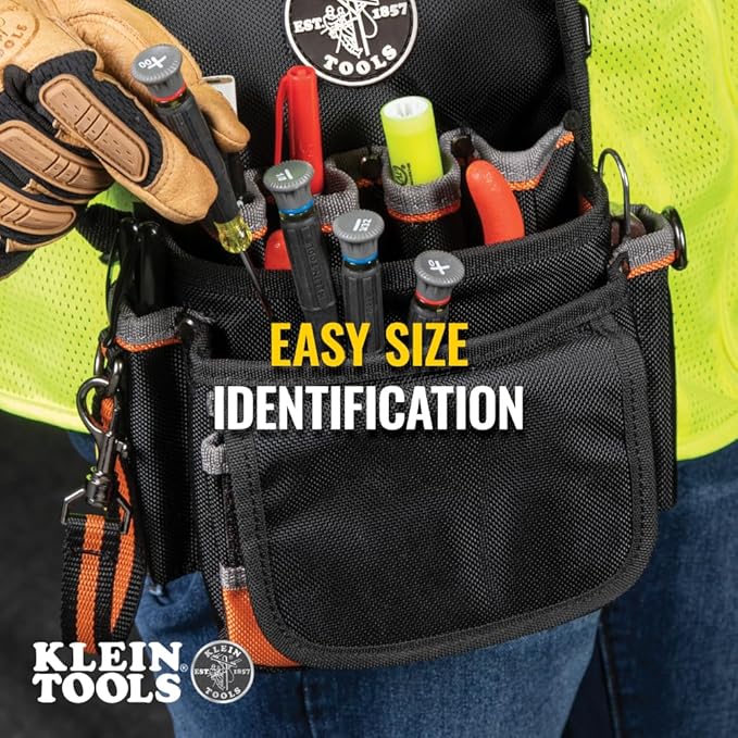 Klein Tools 85615 精密ミニドライバーセット、プラス・マイナス4点セット、電子機器、小型家電、ターミナルブロックに最適