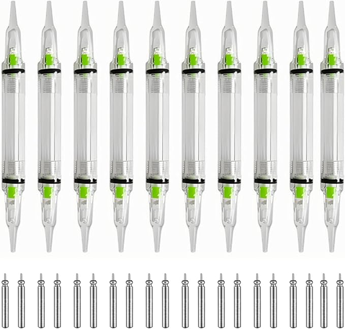 10Pcs LED Underwater Fishing Light, Flash Fish Attractant Light, Flashing Fishing Lures, Deep Sea Fishing Accessories