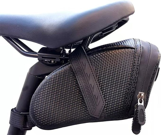 Bicycle Seat Bag Water Proof,Bike Pack Under Seat,Wedge Saddle Bag for Bike,Cycling Accessories