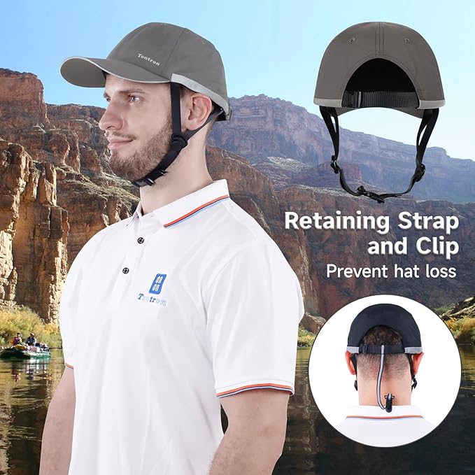 Tontron Wasumer Watersports Cap | Kayaking Bump Cap|Surfing Hat | Low Profile Helmet
