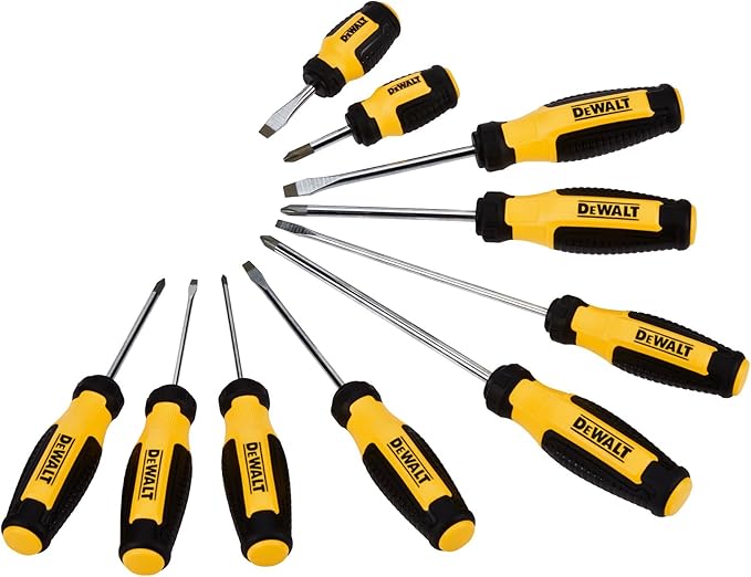 DEWALT Fixed Bar Screwdriver Set (10 pc.) (DWHT65201) (Pack of 2)