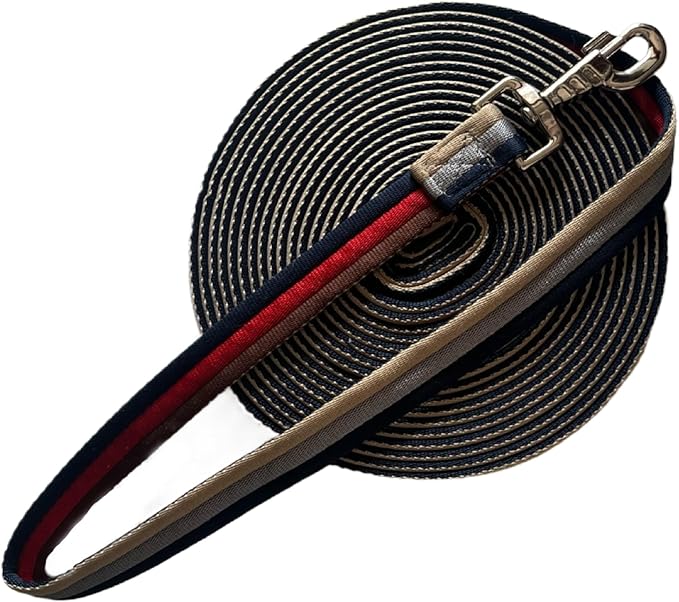 Premium Horse Training Lunge Line with Alloy Trigger Buckle for Accurate Equestrian Training of 26 Foot (8 Meters)