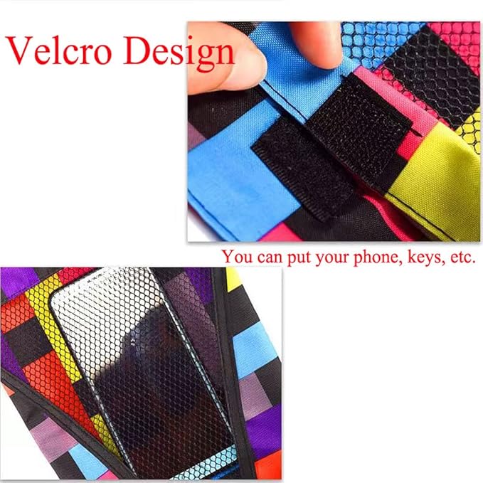 3 Pack Bike Handlebar Bag Bicycle Handle Bar Front Hanging Pouch 2 Layers with Mobile Phone Holder for Motorcycle eBike Scooter Trike Tricycle Cycling Vehicle Crossbar Kids Girls Boys Men Women