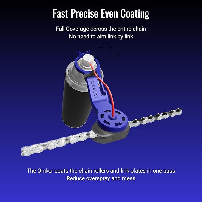 Oinker Bike Chain Oiler and Cleaner Tool - for Bicycles