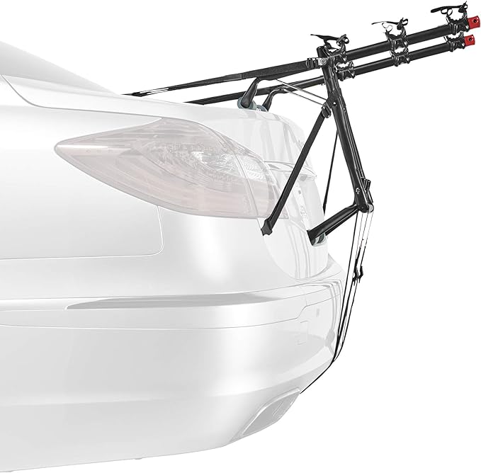 Allen Sports Deluxe Trunk Mount 3-Bike Carrier, Model 103DN-R, Black
