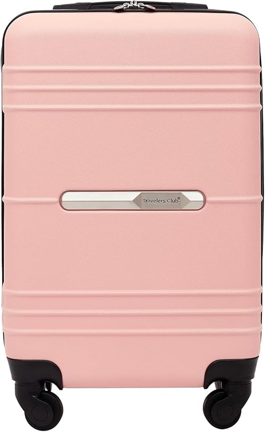 Travelers Club 22" Richmond Spinner Carry-On Luggage, Rose Gold