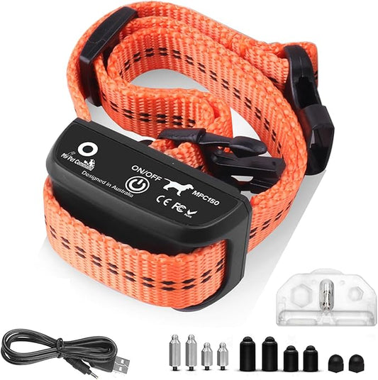 My Pet Command, Indoor Pet Barrier Adjustable Range, Static Tone Correction, Hidden Fence for Dogs Containment Collar, Wireless Pet Gate Keeps Areas Off Limits, Rechargeable Collars Extra Collar only