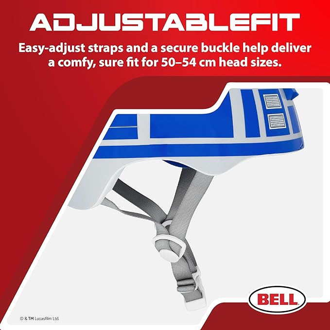 Bell Star Wars Child 3D Adjustable Multi-Sport Helmet (50–54 cm) Kids 5 and up