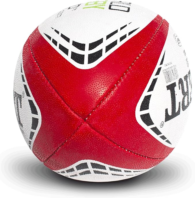 World Rugby Shop X Gilbert G-TR4000 Rugby Ball - Adult and Youth Sizes 3, 4, and 5 - Hand Stitched - 3 Ply Construction