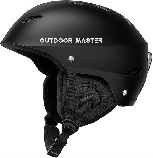 OutdoorMaster Kelvin Ski Helmet - Snowboard Helmet for Men, Women & Youth