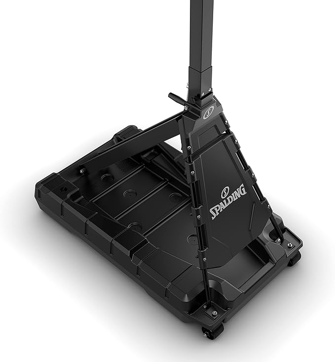 Spalding Momentous EZ Assembly Portable Adjustable Outdoor Basketball Hoop – Assembles in 30 Minutes or Less