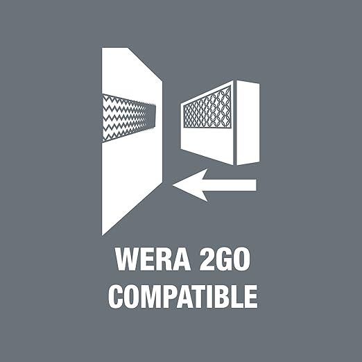 Wera KK 26 7-In-1 Bitholding Screwdriver with Removable Bayonet Blade (SL/PH/SQ)