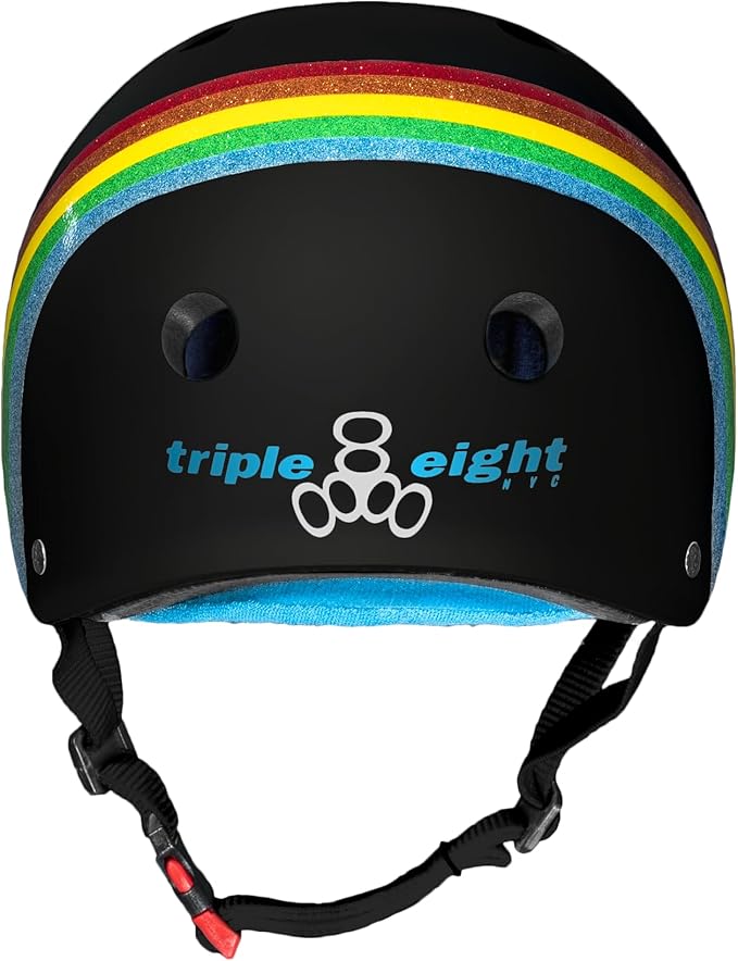 Triple Eight Sweatsaver ヘルメット スケートボード、BMX、ローラーダービー、ローラースケート、インラインスケート、スクーター、自転車用