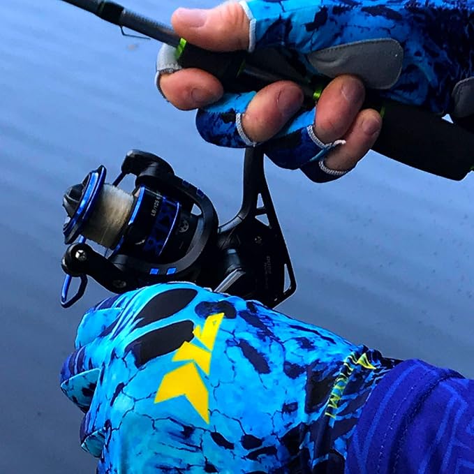 KastKing Sol Armis Sun Gloves UPF50+ Fishing Gloves UV Protection, Sun Protection for Outdoor, Kayaking, Rowing