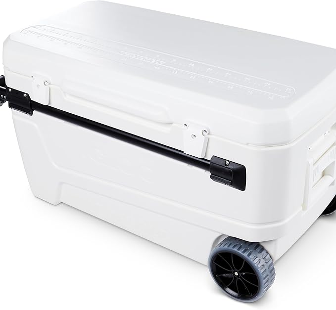 Igloo マックスコールド グライド 110Qt ホイールクーラー | 保冷ハードシェルアイスチェスト