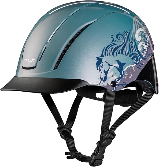 Troxel Spirit Full Coverage Horse Riding Helmet, Low-Profile Adjustable Design, Safety Horseback Riding Gear