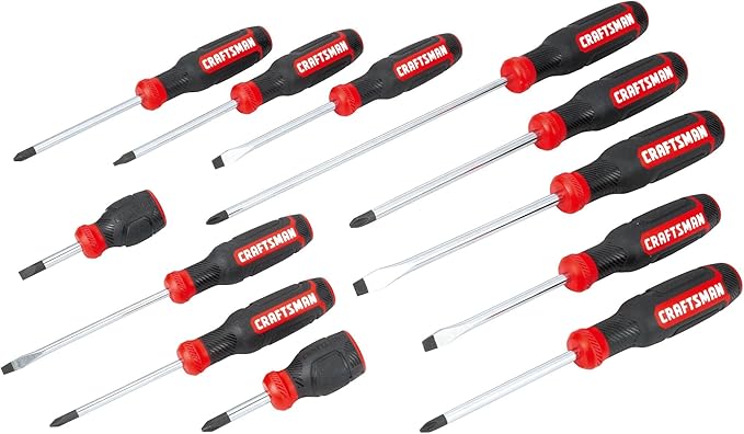CRAFTSMAN バイマテリアルドライバーアソートマスターセット 12個 (CMHT65301)