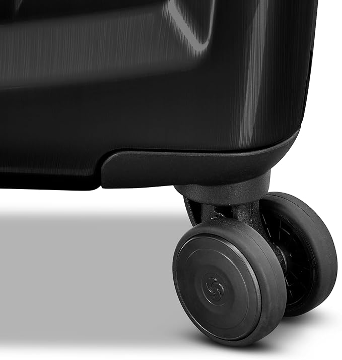 Samsonite Winfield 2 Hardside Expandable Luggage with Spinner Wheels, Brushed Anthracite, Checked-Large 28-Inch