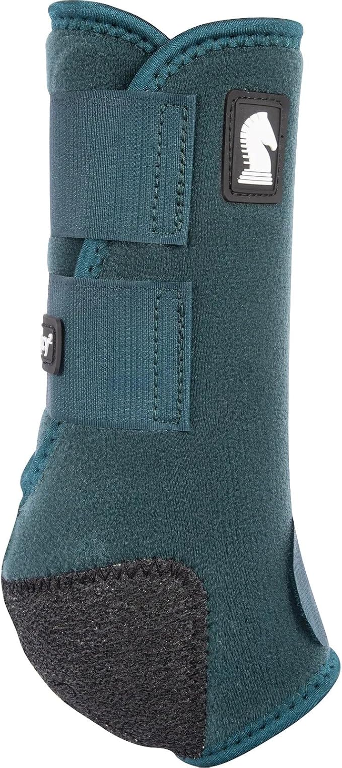 Classic Equine Legacy2 Support Boots, Front, Dragonfly Green, Large
