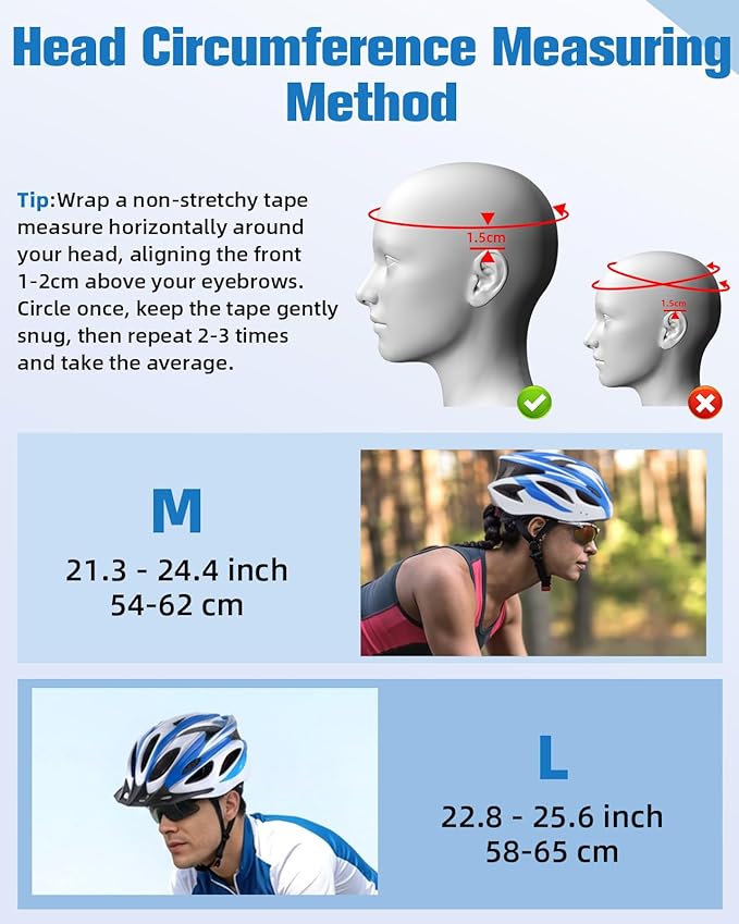 Zacro Adult Bike Helmet, Lightweight Bicycle Helmet with Removable Pads and Visor, CPSC Certified Safety Helmet for Men Women, Mountain Road Cycling Helmet for Adult