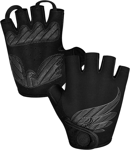 MOREOK Cycling Gloves Bike Gloves for Men/Women-[5MM Gel Pad] Half Finger Bicycle Biking Gloves for Cycling/Weight Lifting/Gym/Motorcycle/Rowing/Outdoor Sports