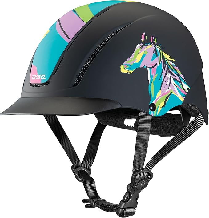Troxel Spirit Full Coverage Horse Riding Helmet, Low-Profile Adjustable Design, Safety Horseback Riding Gear