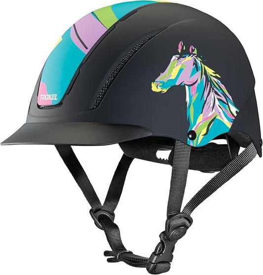 Troxel Spirit Full Coverage Horse Riding Helmet, Low-Profile Adjustable Design, Safety Horseback Riding Gear
