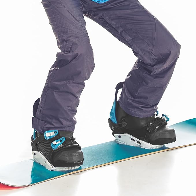 6 Pcs Snowboard Ladder Strap Binding-7.3" x 0.94" Snowboard Binding Straps Replacement-Snowboard Ankle Ladder Strap Binding for Ski Strap-in Binding Accessories