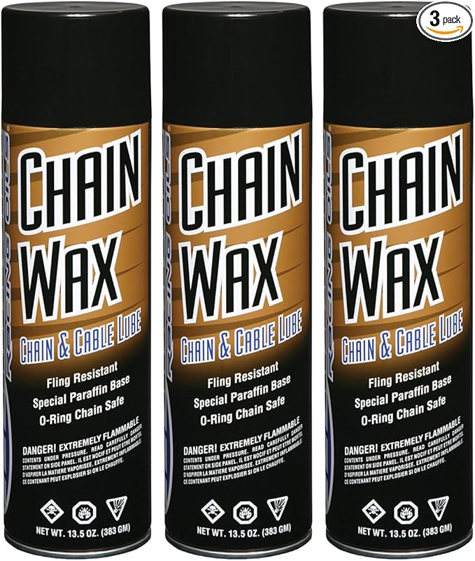 Maxima Racing Oils 74920-3PK Chain Wax, 40.5 fl. oz