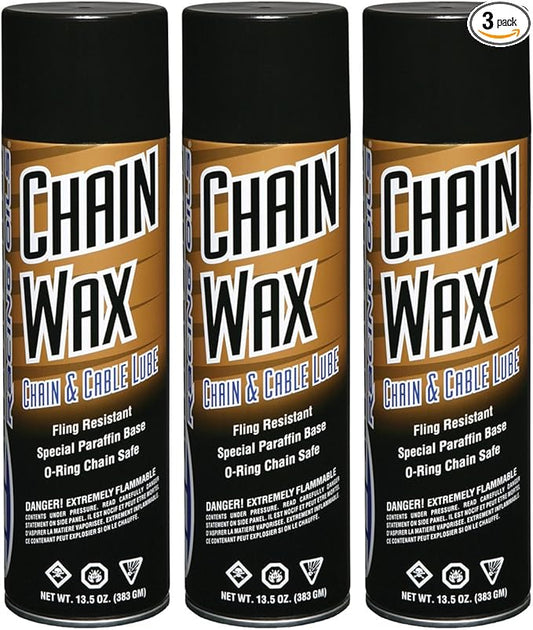 Maxima Racing Oils 74920-3PK Chain Wax, 40.5 fl. oz