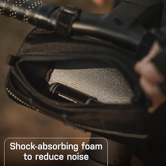 Topeak Tubular BarBag Slim 1.5L – Compact Waterproof Handlebar Duffle Bag with Quick Access Zipper, 600D Polyester Shell, and Anti-Slip Mounting System for Urban & Trail Rides
