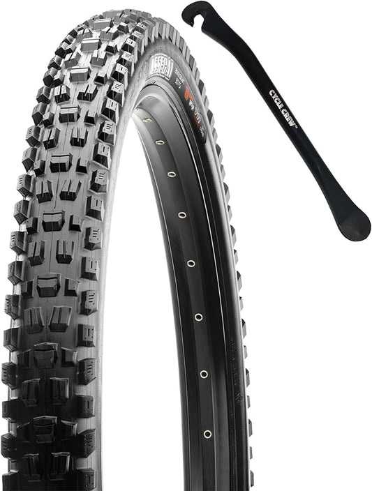 Assegai Mountain Bike Tire - 27.5" & 29" - Bundle with Cycle Crew Tire Lever
